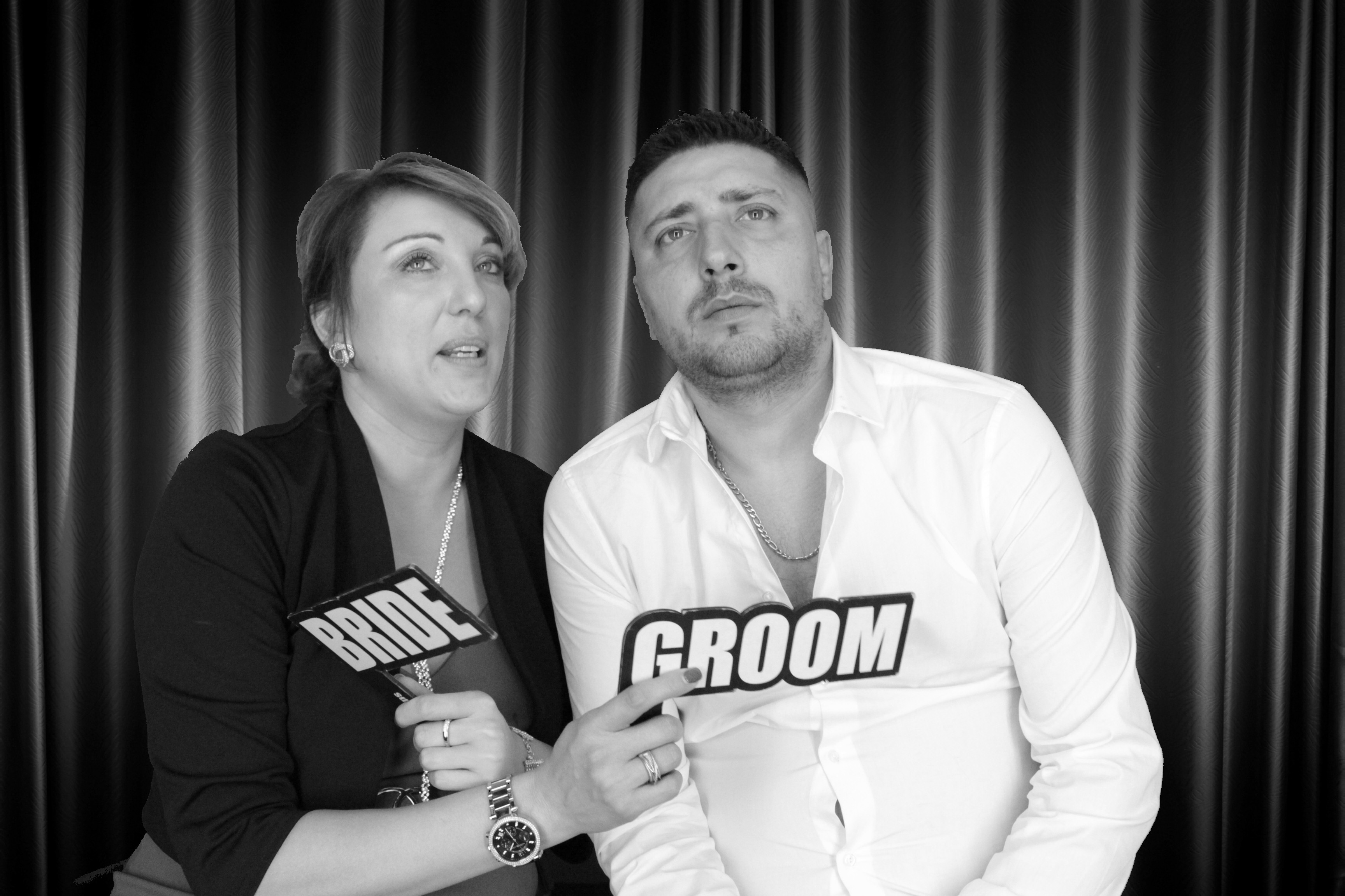 Mr & Mrs Johnson | View more photos from the event at gallery.myphotoboothexperience.co.uk/u/MyPhotoBoothExperienceLtd/Mr-Mrs-Johnson